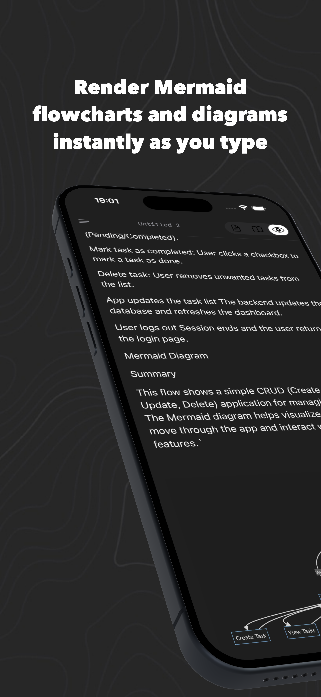 MarkdownEditor iPhone screenshot 1