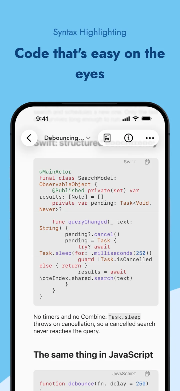 MDash iPhone screenshot 6