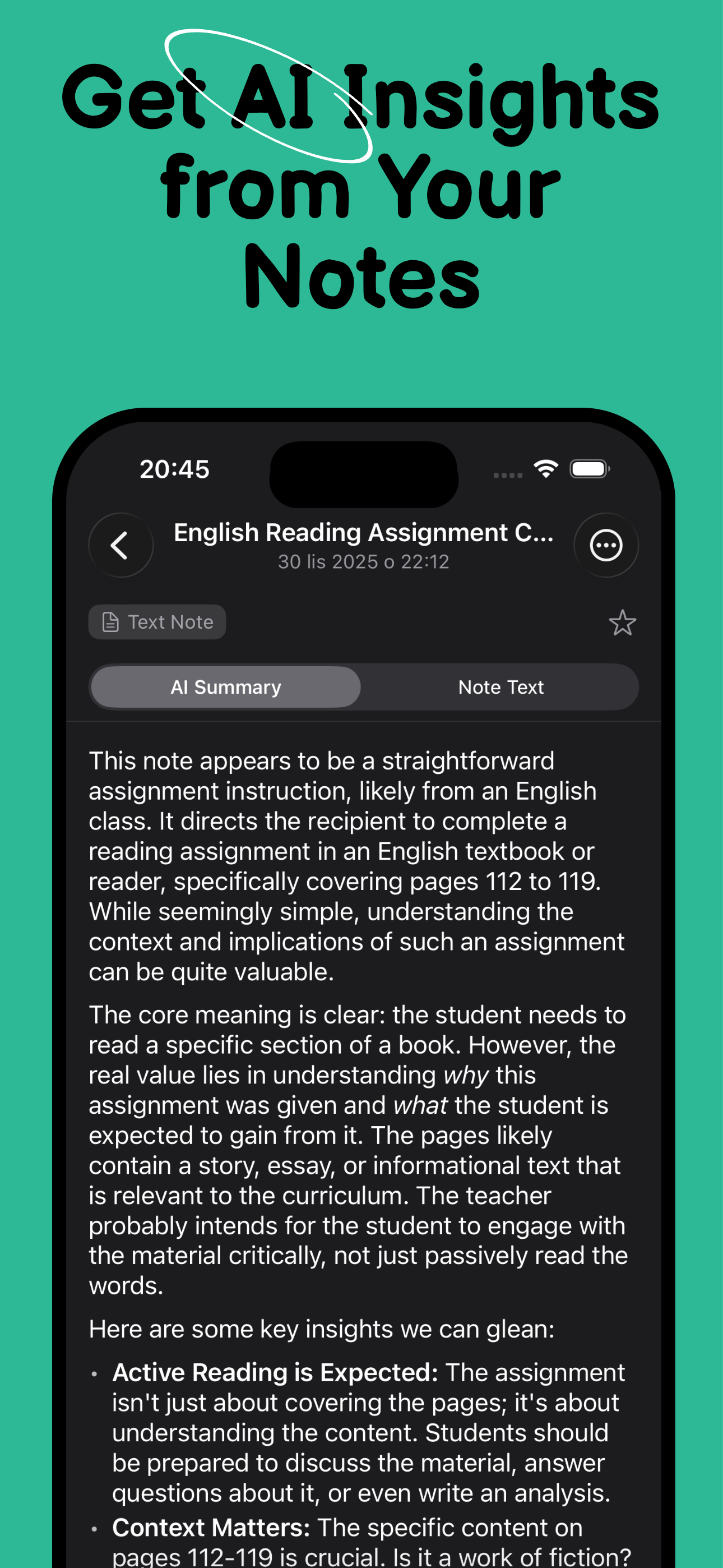 Notelo iPhone screenshot 3